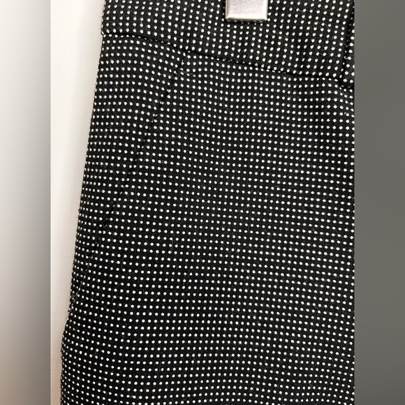 Banana Republic Black and White Avery  Pant Size 10 - Picture 2 of 10